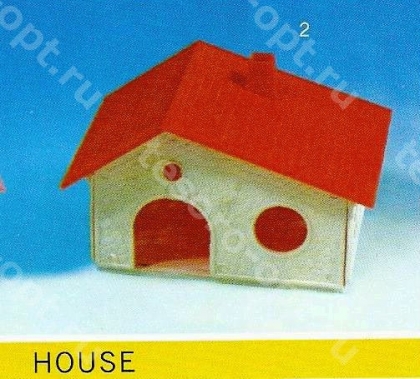 Домик для грызунов HOUSE2 ― Kletki-opt.ru